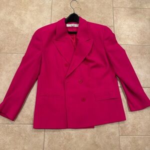 Evan Picone Bold Pink Blazer